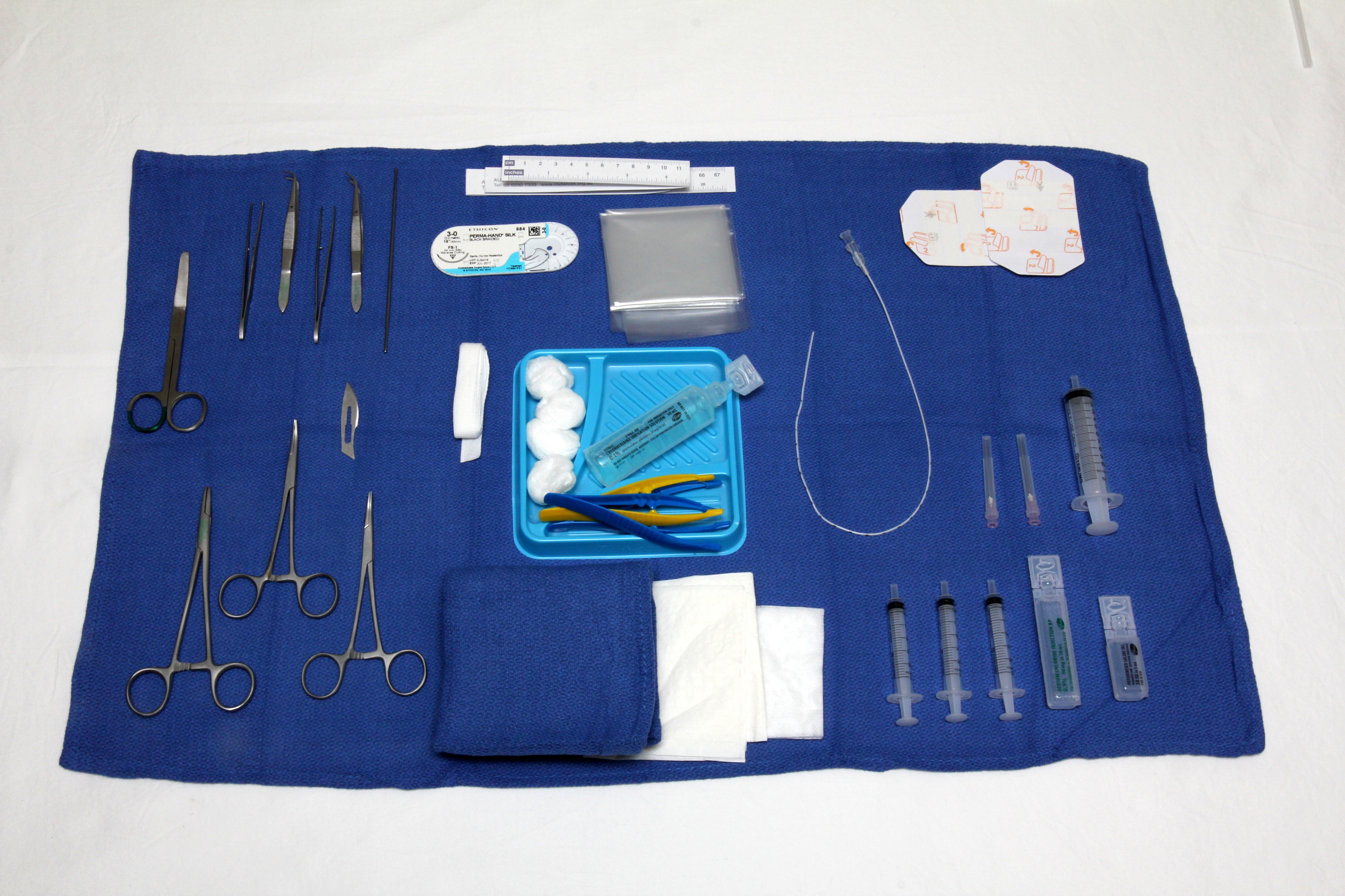 Equipment for umbilical arterial catheter