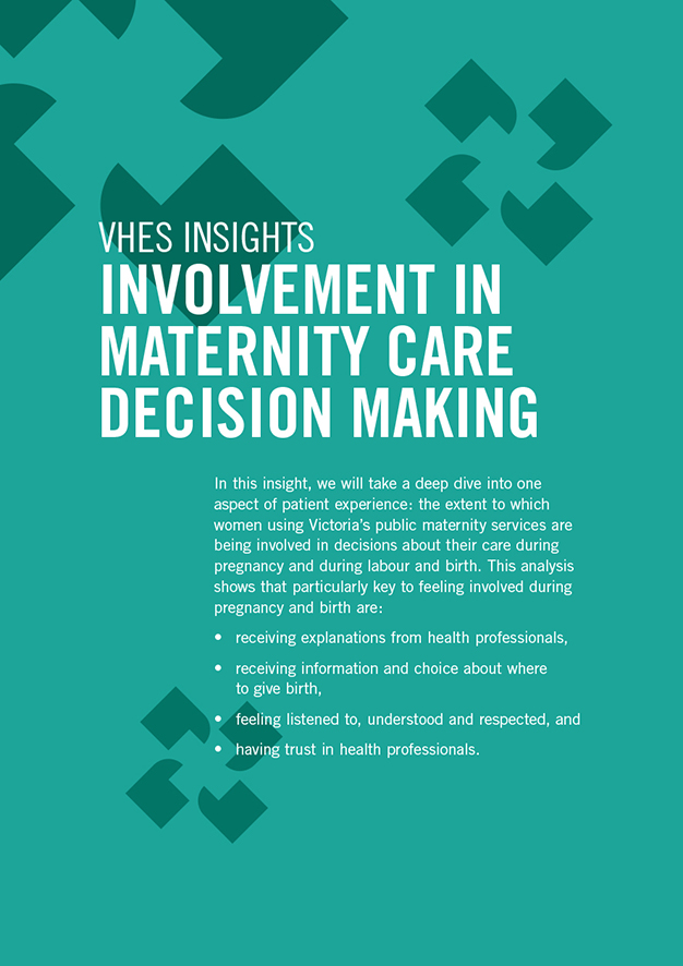 New VHES insights prompt a focus on patient experience Safer Care Victoria